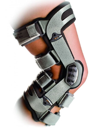 Knee Brace OA Adjuster™ 3 Lateral 3X-Large D-Ring / Hook and Loop Strap Closure 29-1/2 to 32 Inch Thigh circumference Left Knee