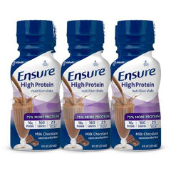 Oral Supplement Ensure® High Protein Shake Milk Chocolate Flavor Liquid 8 oz. Bottle