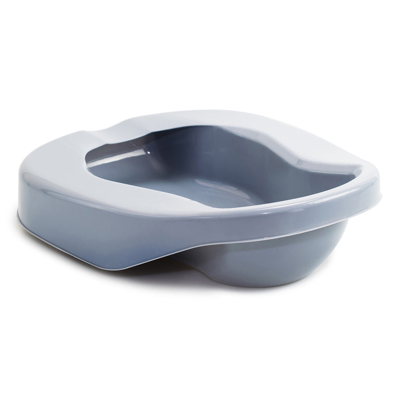 McKesson Contoured Bedpan Gray 84 oz. / 2484 mL #146-RTLPC23212