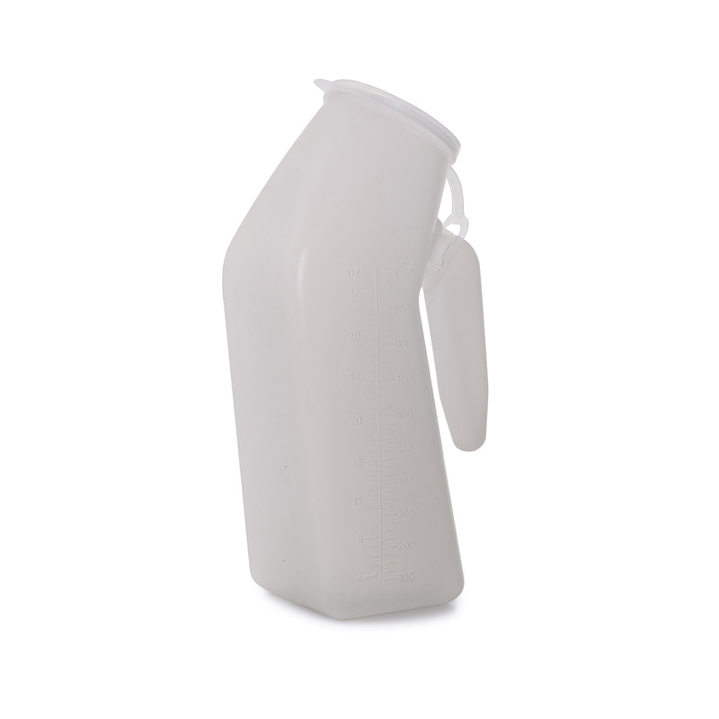McKesson Male Urinal 32 oz. / 946 mL With Closure Single Patient Use #146-RTLPC23201-M