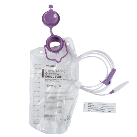 Gravity Feeding Bag Set with ENFit™ Connector 1200 mL