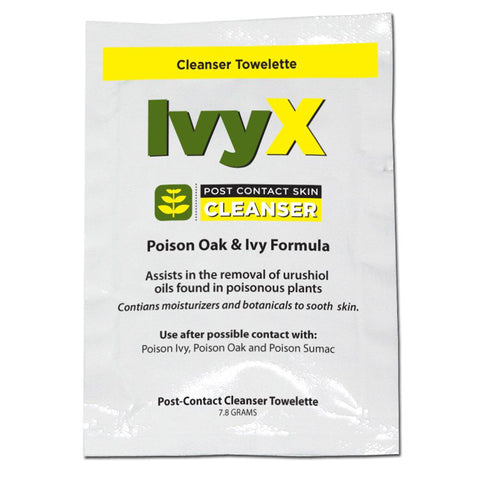 Itch Relief IvyX™ Post-Contact Towelette 25 per Box Individual Packet #84640
