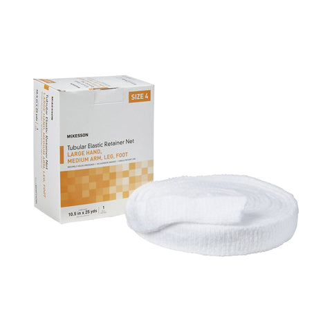 Elastic Net Retainer Dressing Tubular Elastic White Small Head / Medium Shoulder / Thigh NonSterile