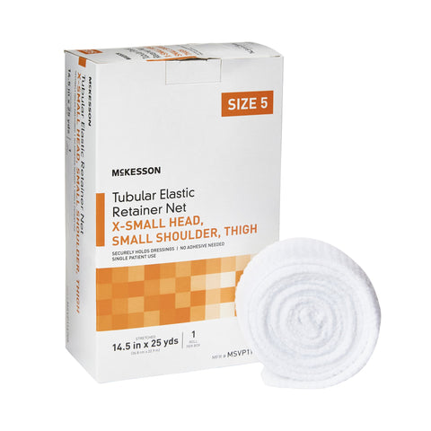 Elastic Net Retainer Dressing Tubular Elastic White Small Head / Medium Shoulder / Thigh NonSterile