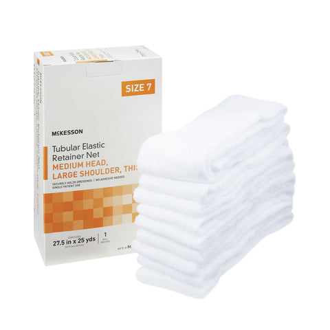 Elastic Net Retainer Dressing Tubular Elastic White Small Head / Medium Shoulder / Thigh NonSterile