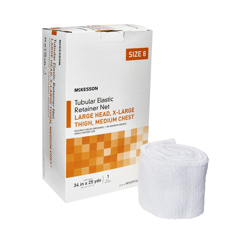 Elastic Net Retainer Dressing Tubular Elastic White Small Head / Medium Shoulder / Thigh NonSterile