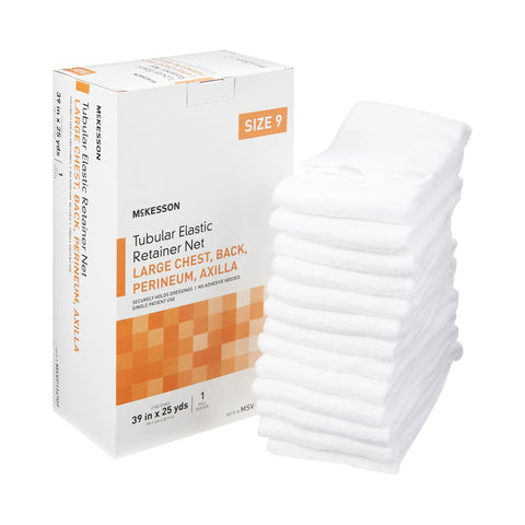 Elastic Net Retainer Dressing Tubular Elastic White Small Head / Medium Shoulder / Thigh NonSterile