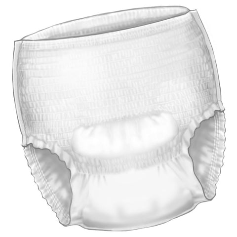 Absorbent Underwear Sure Care™ Plus Select Pull On with Tear Away Seams Adult 2X-Large Unisex Disposable Heavy Absorbency #1560P