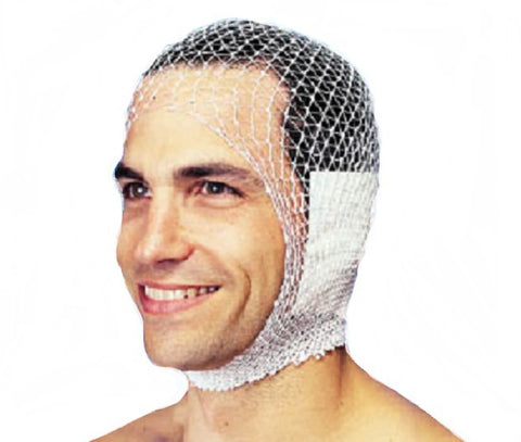 Elastic Net Retainer Dressing MT Spandage™ Tubular Elastic 10 Yard Size 6 White Large Head / Shoulder / Thigh NonSterile