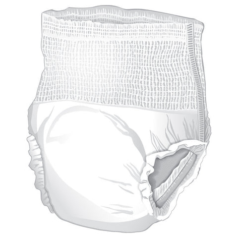 Absorbent Underwear McKesson Pull On with Tear Away Seams Adult X-Large Unisex Disposable Moderate Absorbency #UW33846