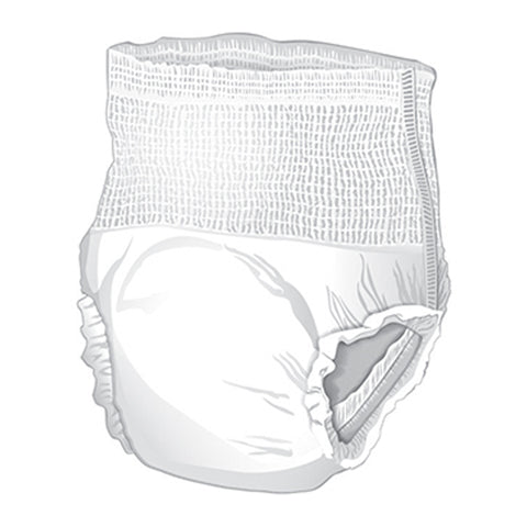 Absorbent Underwear McKesson Pull On with Tear Away Seams Adult Medium Unisex Disposable Heavy Absorbency #UW33851