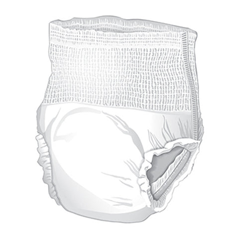 Absorbent Underwear McKesson Pull On with Tear Away Seams Adult Large Unisex Disposable Heavy Absorbency #UW33852