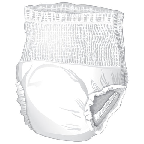 Absorbent Underwear McKesson Pull On with Tear Away Seams Adult X-Large Unisex Disposable Heavy Absorbency #UW33853