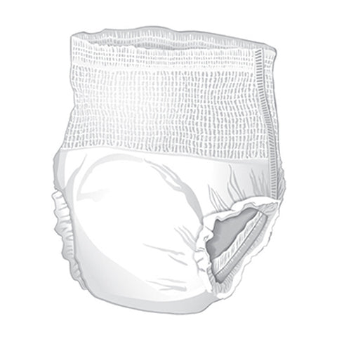 Absorbent Underwear McKesson Pull On with Tear Away Seams Adult X-Large Unisex Disposable Heavy Absorbency#UWEXTXL