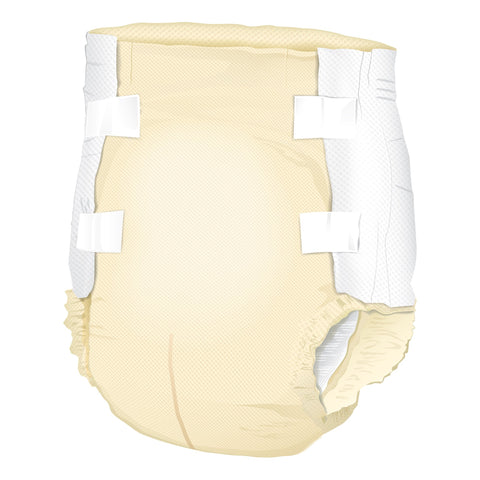 Incontinence Brief McKesson Adult X-Large Unisex Disposable Heavy Absorbency #BR33893