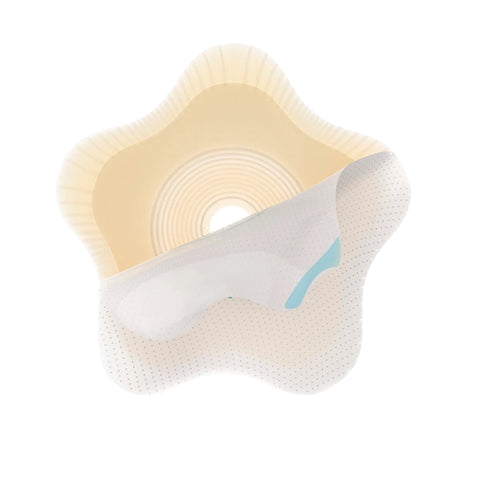 Coloplast Ostomy Barrier 18513 SenSura® Mio Convex Flip Precut, Extended Wear Elastic Adhesive 50 mm Flange Red Code System 1-3/8 Inch Opening