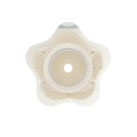 Coloplast Ostomy Barrier 18512 SenSura® Mio Convex Flip Precut, Extended Wear Elastic Adhesive 50 mm Flange Red Code System 1-3/16 Inch Opening