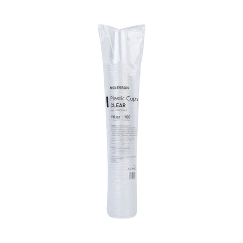 Drinking Cup McKesson 9 oz. Polypropylene Clear Disposable #16-PDC9