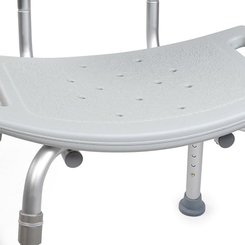 McKesson Bath Bench, Without Arms, Removable Backrest, 19-1/4 Inch Seat Width, 300 lbs. Weight Capacity #146-12202KD-1