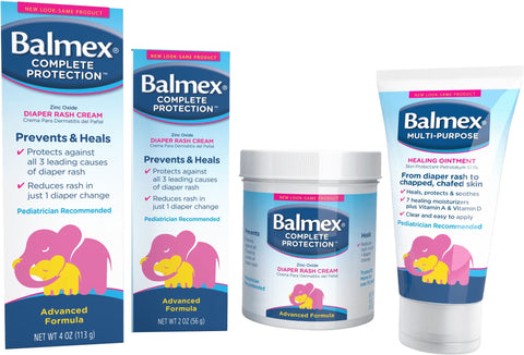 Diaper Rash Treatment Balmex® 16 oz. Jar Balsam Scent Cream #03010304200