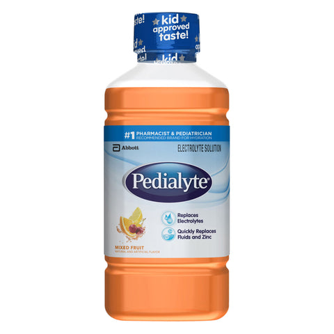 Oral Electrolyte Solution Pedialyte® AdvancedCare™ Tropical Fruit Flavor 33.8 oz. #64307