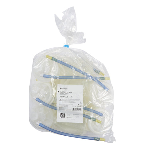 McKesson Suction Canister Liner 1500 mL Pour Lid #16-43044-01