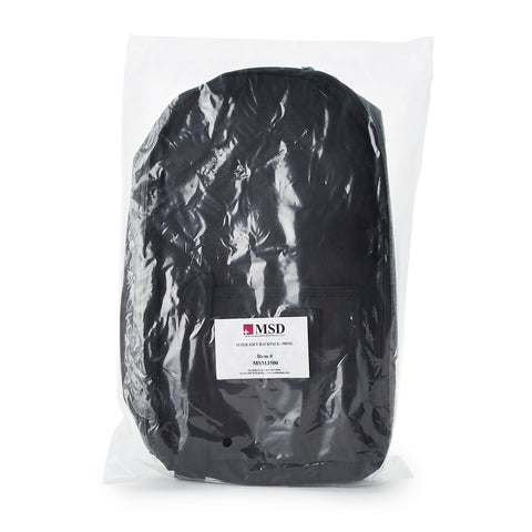 Feeding Pump Backpack McKesson Black, Pump Pocket, Outside View Window, Solution Wrap, Support Straps, 2 X 8 X 13 Inch For 500mL Bag for the Kangaroo™ Joey Enteral Feeding Pump #MJ500