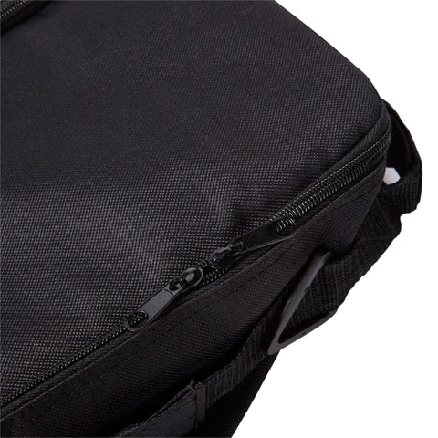 Feeding Pump Backpack McKesson 2 X 8 X 18 Inch, Black, Pump Pocket, Outside View Window, Solution Wrap, Support Straps For Two 1000mL Bags for the Kangaroo™ Dual Flush System #TJ1000