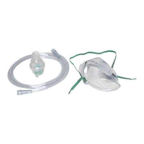 Handheld Nebulizer Kit Medium Volume Medication Bottle Adult Aerosol Mask Delivery #RES090