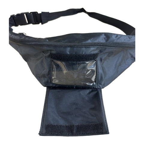 Feeding Pump Fanny Pack McKesson Black Fits Most 500 mL Feeding Pumps #AM500MLFP