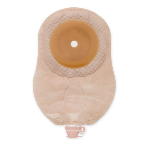 Hollister Urostomy Pouch Premier™ 84490 One-Piece System 9 Inch Length Flat, Trim to Fit Drainable