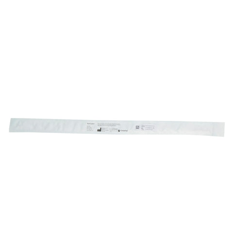 Coloplast Urethral Catheter Self-Cath® Coude Olive Tip Uncoated PVC 18 Fr. 16 Inch #818