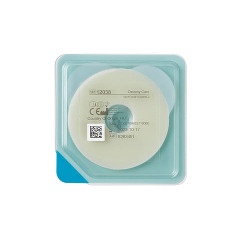 Coloplast® Ostomy Seal Brava® Thin 3/4 Inch (18mm) Stoma 2-1/2 Inch (64mm) #12038