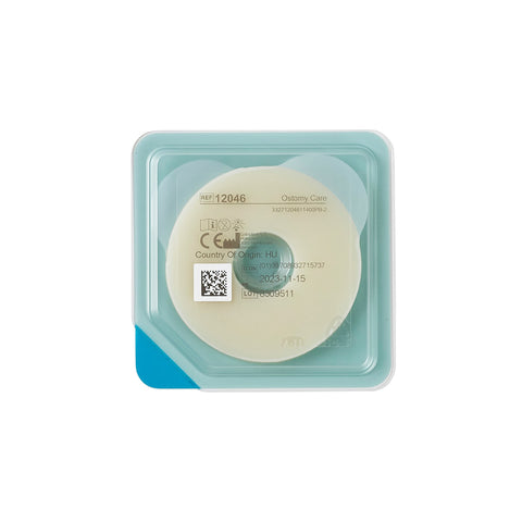 Coloplast® Ostomy Seal Brava® Thick 3/4 Inch (18mm) Stoma 2-1/4 Inch (57 mm) 4.2mm Thick #12046