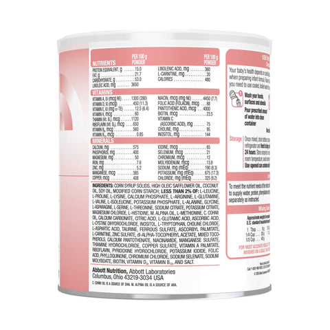 Infant Formula Tyrex®-1 Unflavored 14.1 oz. Can Powder Iron Tyrosinemia Types I, II or III (TYR) #67062