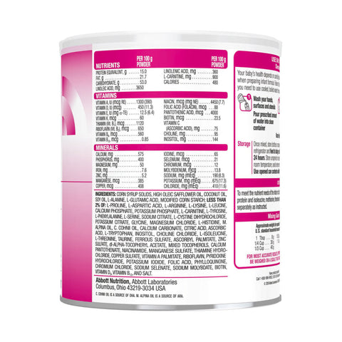 Infant Formula Propimex®-1 Unflavored 14.1 oz. Can Powder Amino Acid / Iron Propionic / Methylmalonic Acidemia #67058