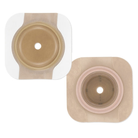 Hollister Ostomy Barrier New Image™ CeraPlus™ Precut 11903, Extended Wear Adhesive Tape Borders 44 mm Flange Green Code System 7/8 Inch Opening