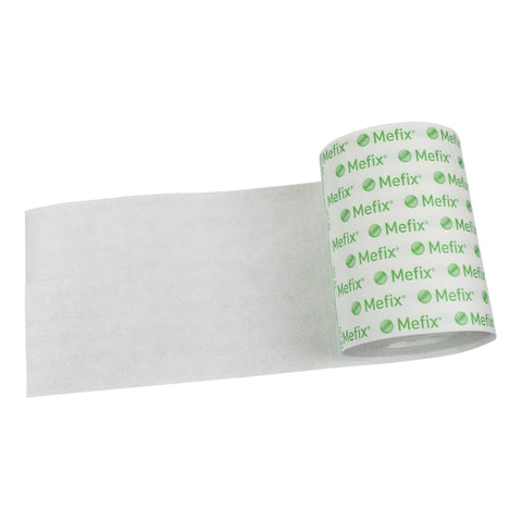 Dressing Retention Tape with Liner Mefix® Perforated Liner Nonwoven Spunlace Polyester White NonSterile