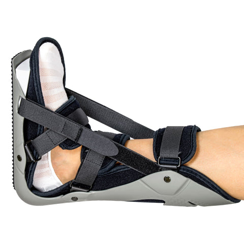 Plantar Fasciitis Night Splint McKesson Medium Hook and Loop Strap Closure Foot #155-79-97755