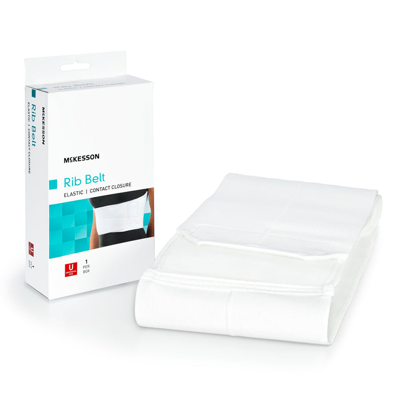 Rib Belt McKesson One Size Fits Most Hook and Loop Closure 28 to 50 Inch Waist Circumference 6 Inch Height Adult #155-81-97150