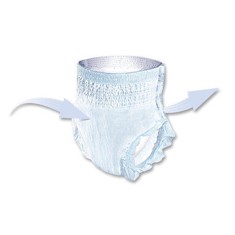 Absorbent Underwear Seni® Active Classic Plus Pull On with Tear Away Seams Adult Large Unisex Disposable Moderate Absorbency #S-LA18-AC2