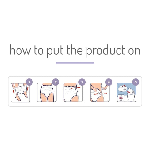 Absorbent Underwear Seni® Active Super Plus Pull On with Tear Away Seams Adult X-Large Unisex Disposable Heavy Absorbency #S-XL16-AP1