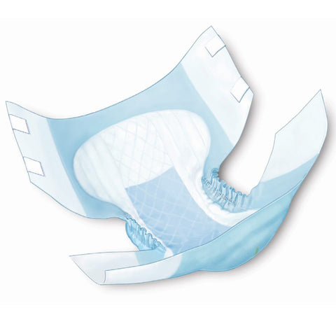 Incontinence Brief Wings™ Quilted Plus with BreatheEasy™ Technology Adult X-Large Unisex Disposable Heavy Absorbency #66135