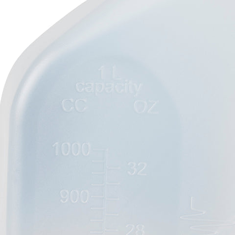 McKesson Male Urinal 1 Quart / 1000 mL With Closure Single Patient Use #51-H140-01