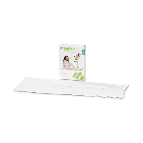 Tubular Retainer Dressing Tubifast® Garment Legging Viscose / Polyamide / Elastane Size 11 to 14 Years White Leg NonSterile