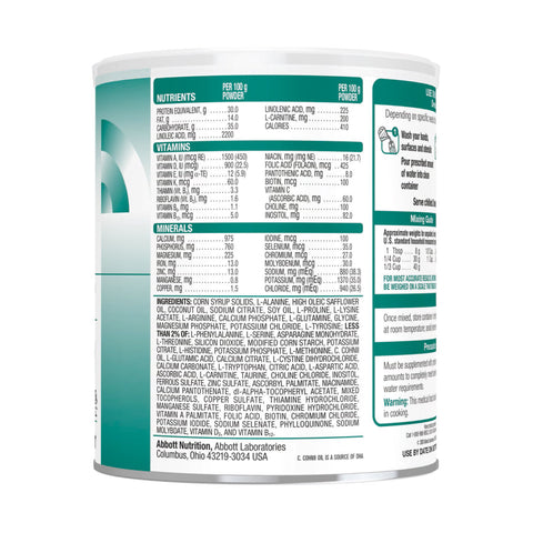 Oral Supplement Ketonex®-2 Unflavored Powder 14.1 oz. Can #67050