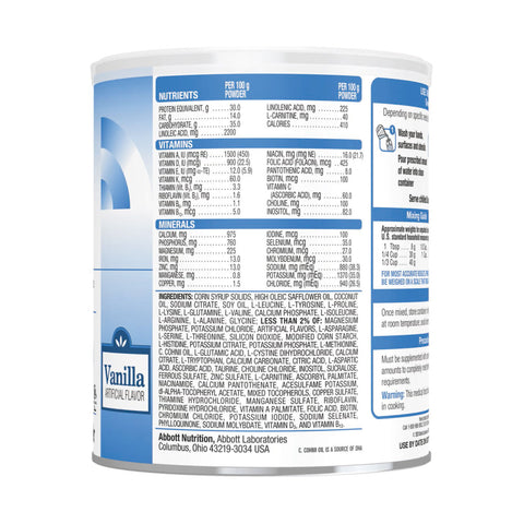Oral Supplement Phenex®-2 Vanilla Flavor Powder 14.1 oz. Can #67056