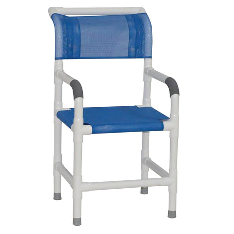 MJM International Standard Shower Chair With Sling Seat #118-LP-SL