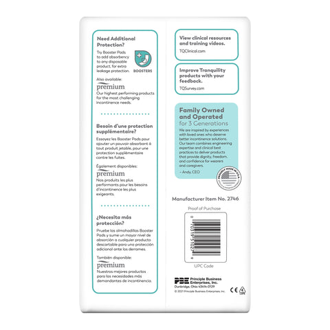 Incontinence Brief Tranquility® Essential Adult Large Unisex Disposable Heavy Absorbency #2746