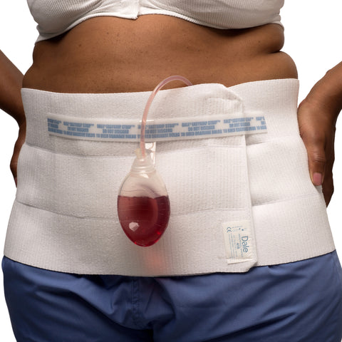Dale Medical Abdominal Binder Dale® Large Hook and Loop Closure 46 to 62 Inch Waist Circumference 9 Inch Height Adult #411